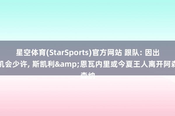 星空体育(StarSports)官方网站 跟队: 因出场机会少许， 斯凯利&恩瓦内里或今夏王人离开阿森纳